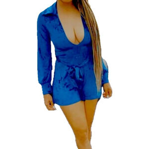 Velour Velvet Romper
